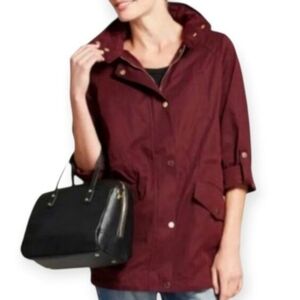 A New Day Maroon Utility Jacket Sz.XXL.